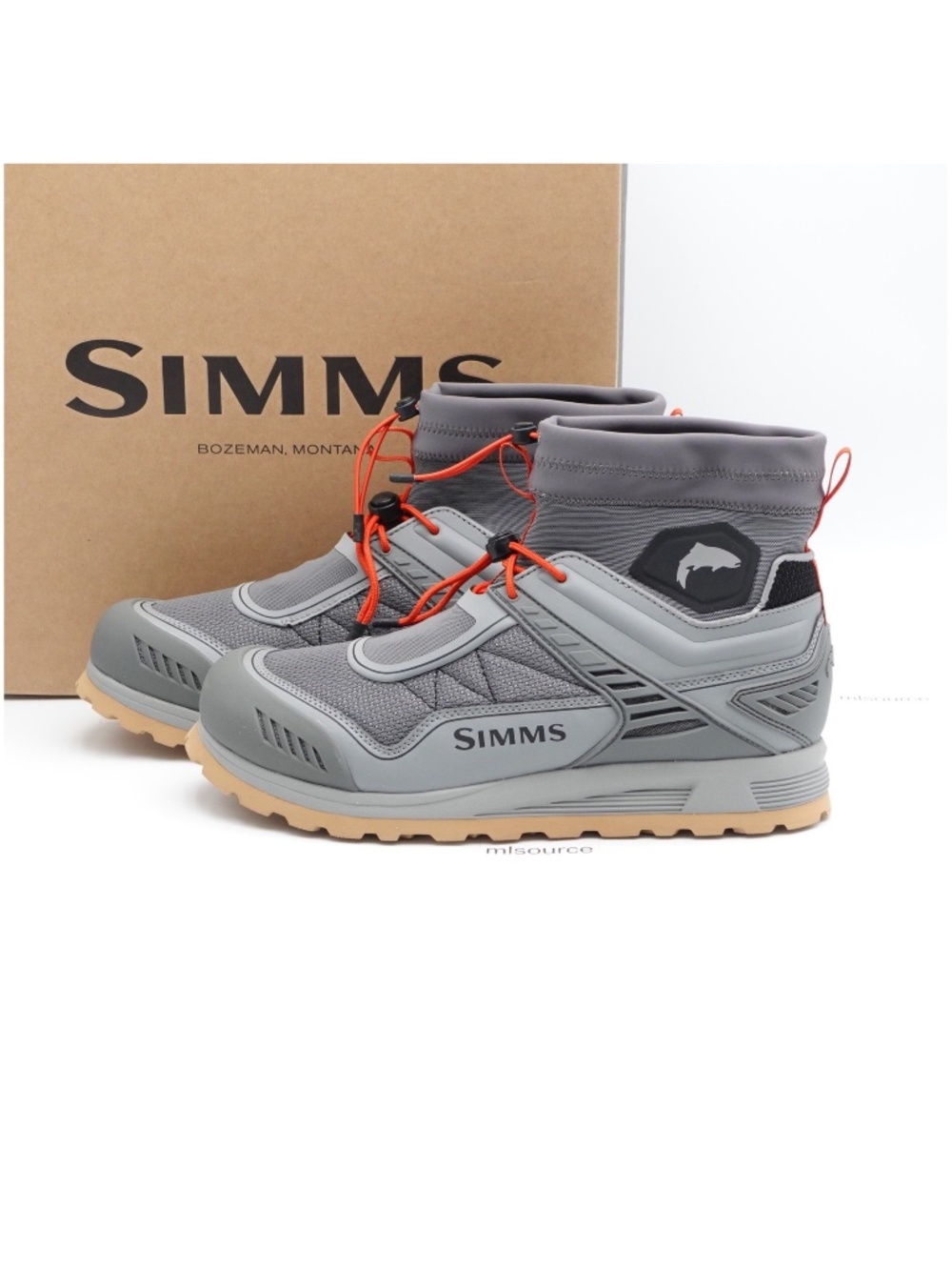 NEW Men's SIMMS Flyweight Access Wet Wading Shoes 13268-030-12 Steel